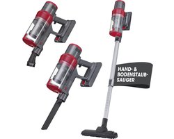 CLEANmaxx 2-in-1 accu-cycloonstofzuiger, draadloze hand- en vloerstofzuiger met sterke 22,2 V Li-ion accu, tot 38 minuten looptijd en 12 kPa zuigvermogen, EPA-11-filter en 800 ml capaciteit