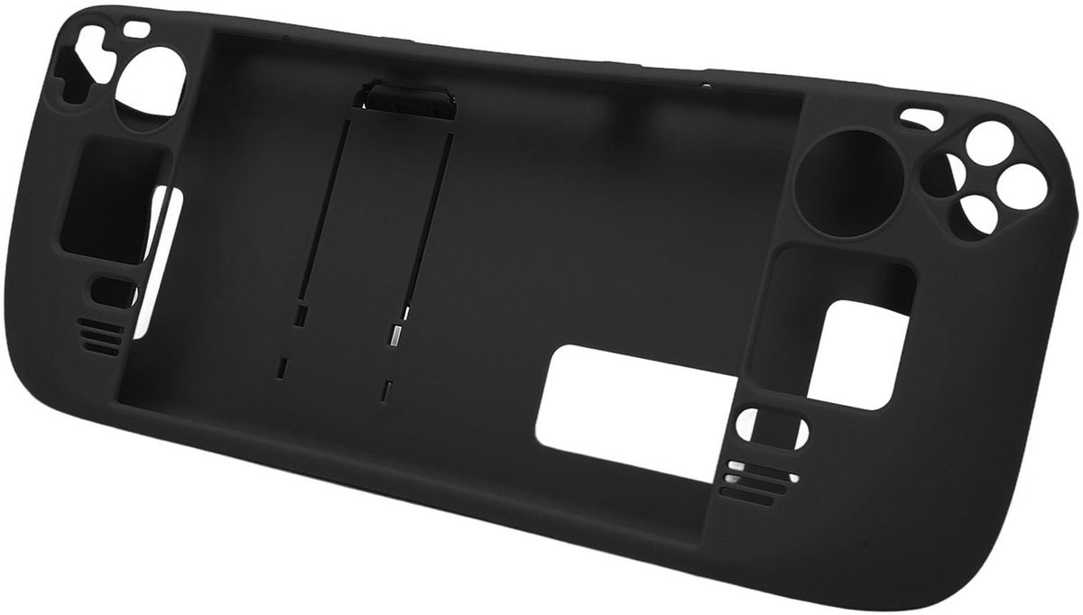 JHUBERS- Beschermhoes Ergonomisch - Beschermhoes Stoomdek - Schokbestendig - Antislip - Perfecte Pasvorm - Behuizing met Standaard - Stoomdekhoes