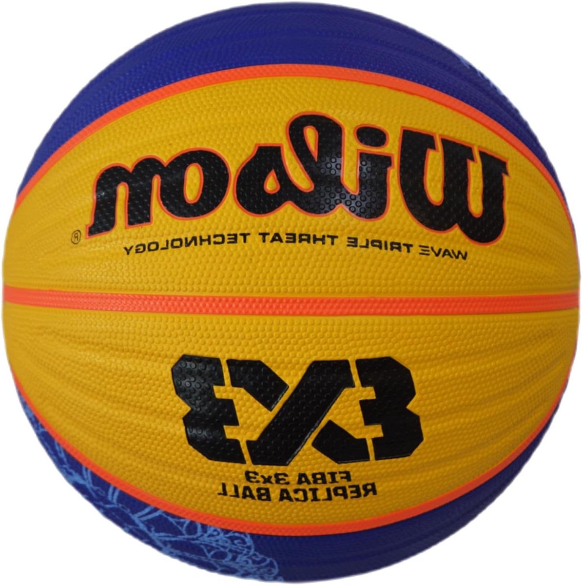 Basketbal - Sportbal - Buiten Sporten - Synthetisch Leer - Maat 6 - Geel