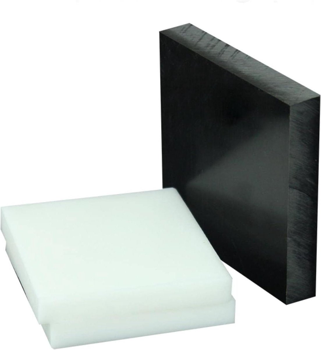 Plastic Plaat - Polyoxymethyleen Board - DIY Projecten - Hard Materiaal - 5-10 Mm Dikte - Zwart Wit