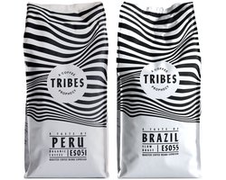 Tribes Coffee - koffiebonen proefpakket - 2kg koffie - Peru en Brazil