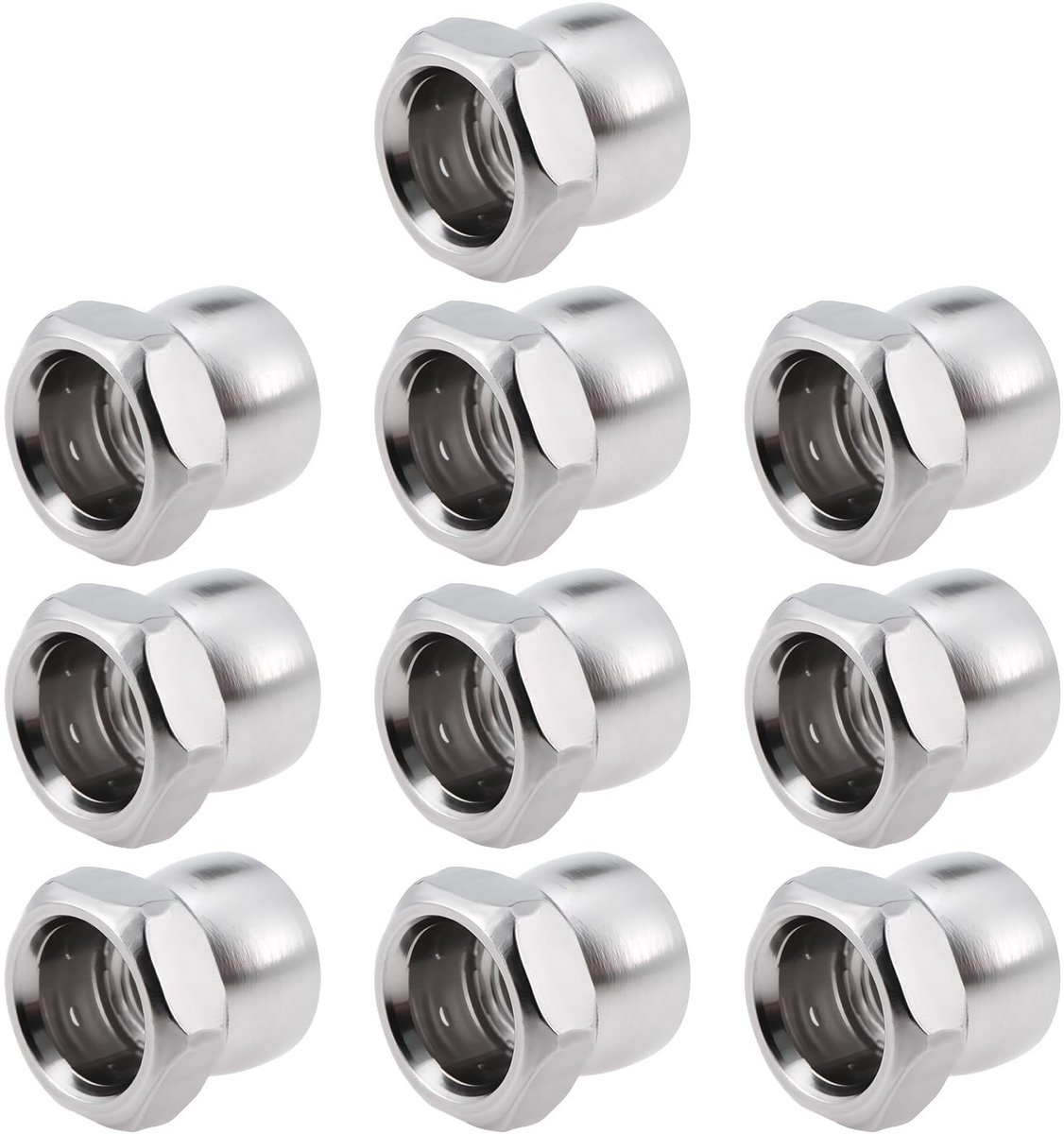 Dailygoods - RVS Moer M6 Anti Diefstal Beveiliging voor Buitenapparatuur
