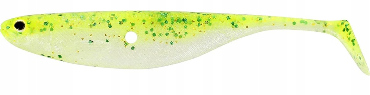 Westin ShadTeez Hollow 8cm 4g Sparkling Chartreuse Kunstaas