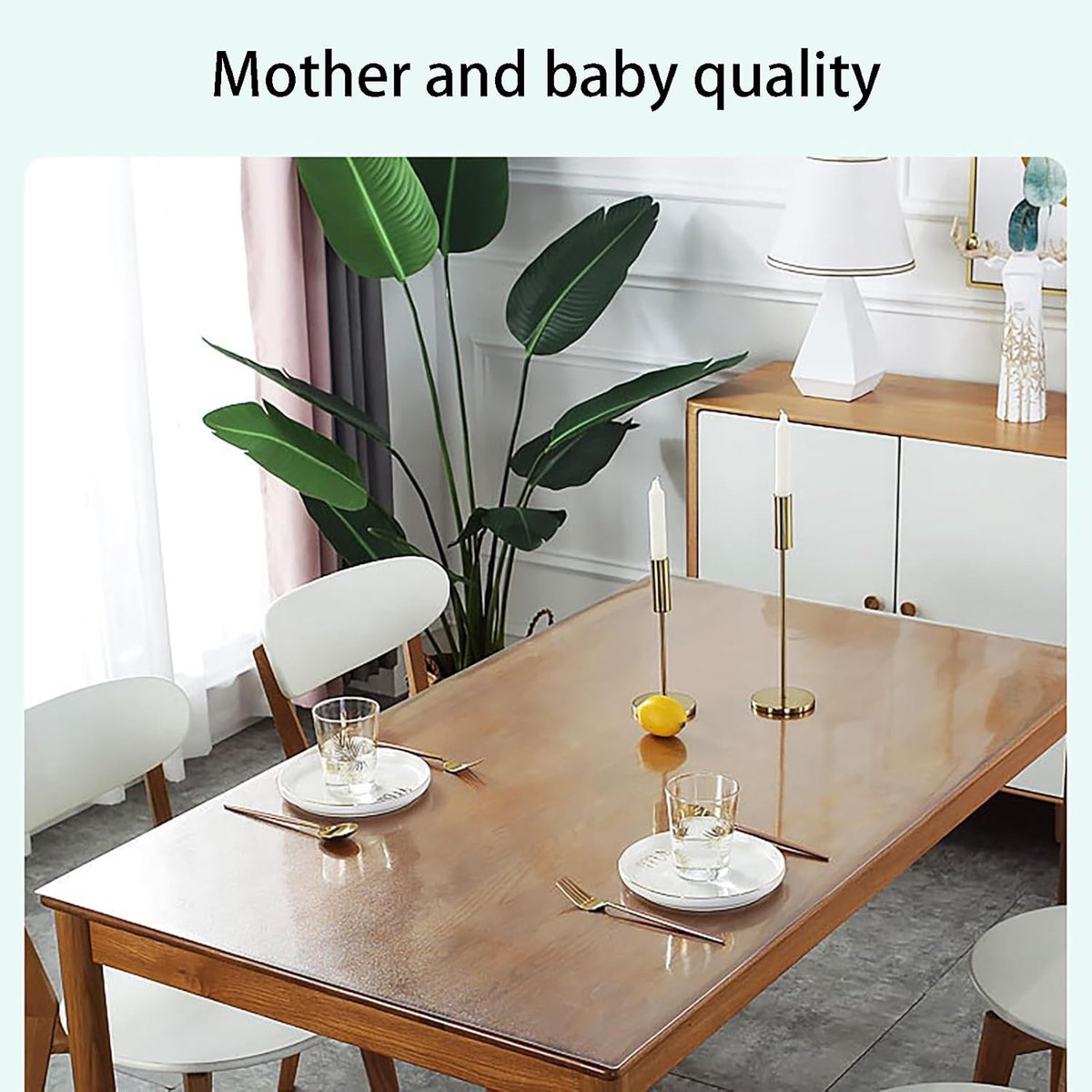 Tafelkleed Beschermer - Kristalplaat Mat - Meubels Beschermen - 3mm Dik PVC - 70x140cm - Transparant