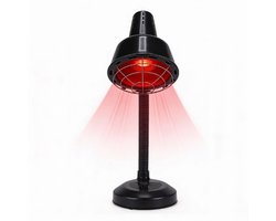 Luxyor - Redlight 120 - Infraroodlamp 275W - Zwart - Infraroodtherapie - Roodlichtlamp - Rood Licht Therapie - Warmtelamp