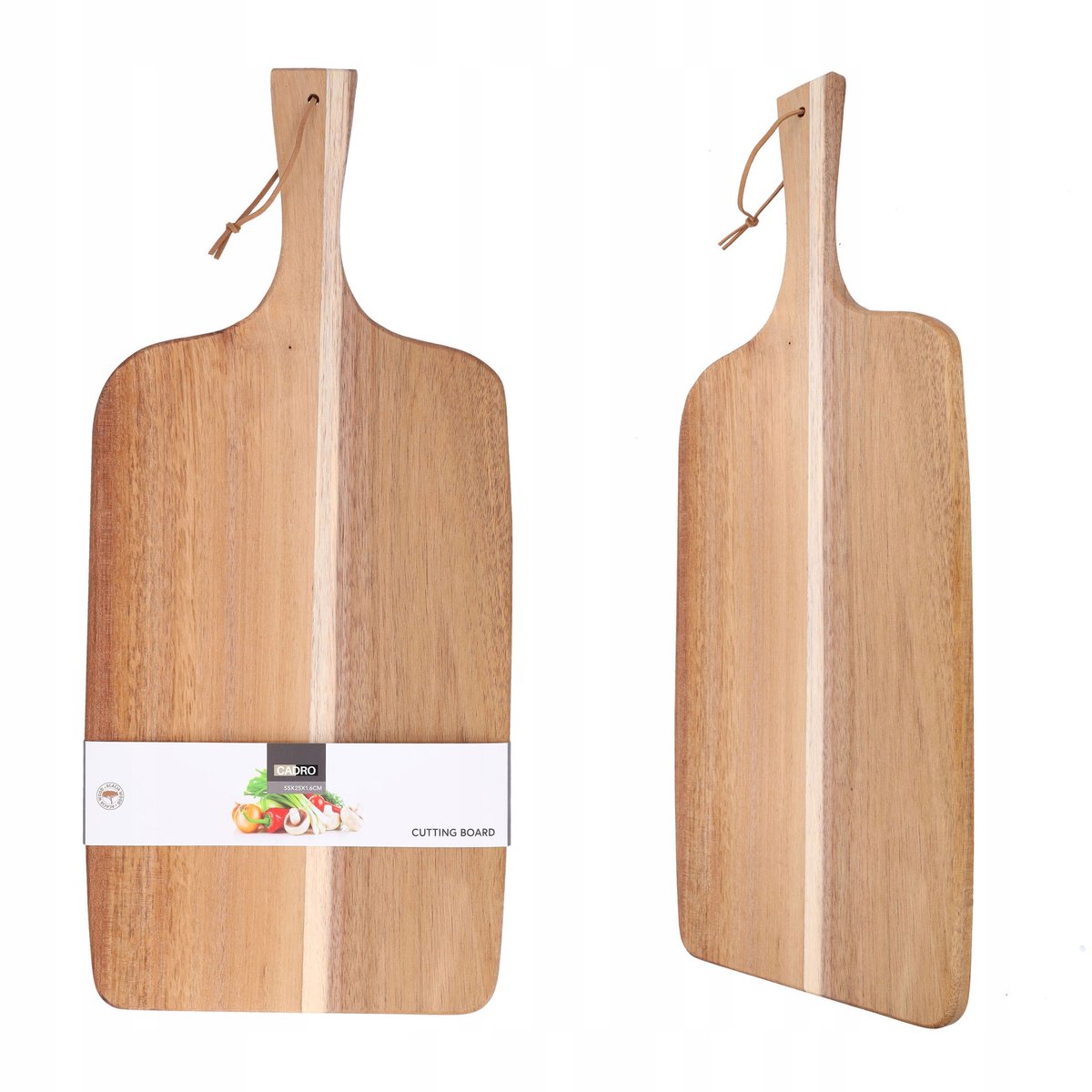 Acacia Houten Serveer- in Snijplank 55x25 cm