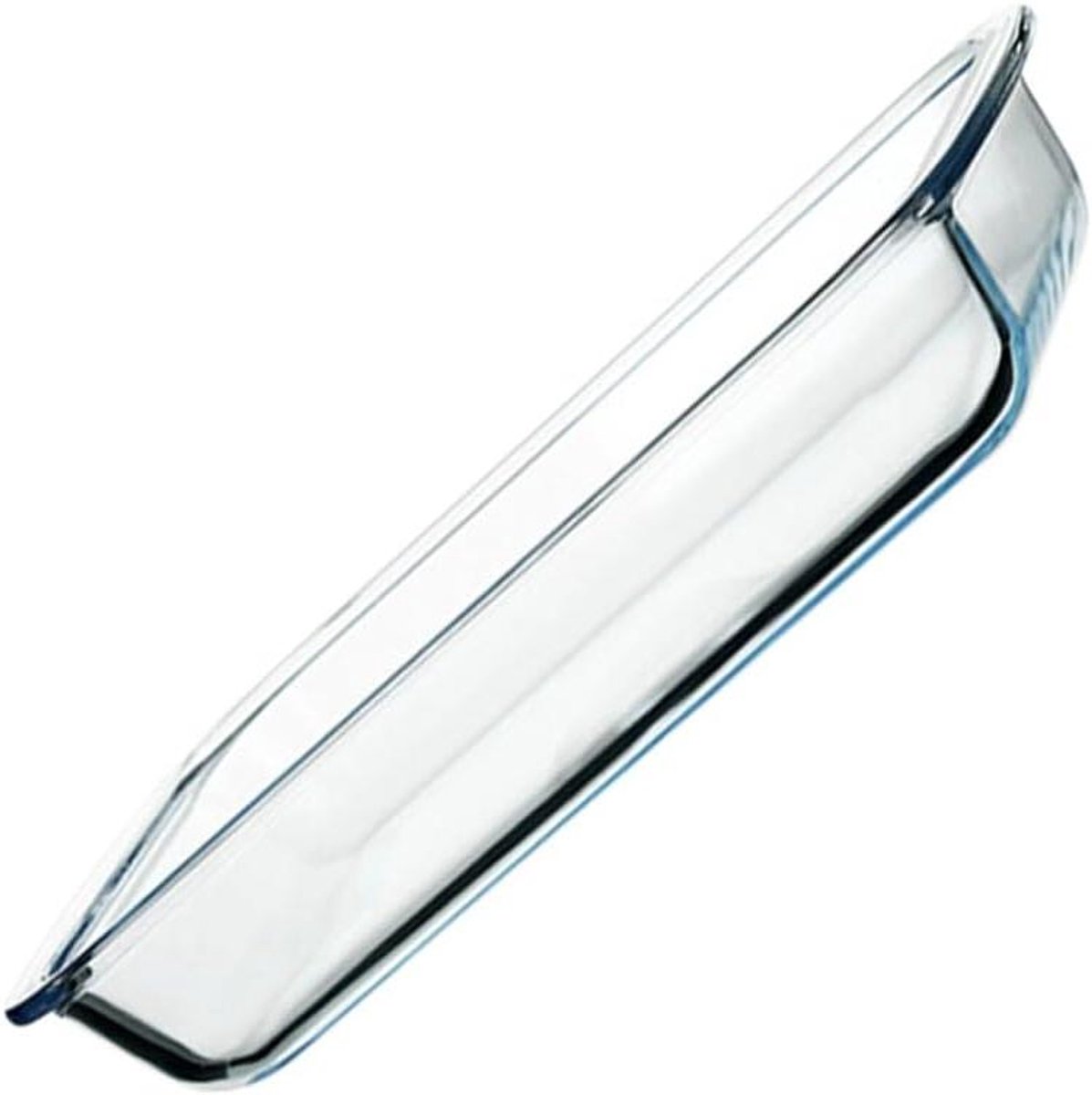 Glazen Bakplaat - Ovenschaal Kom - Bakken Koken - Hittebestendig Glas - 34.5 cm - Transparant