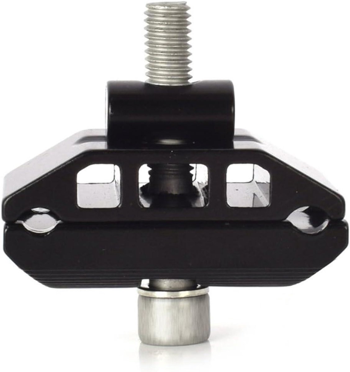 Zadelpen Klem - Adapter Fiets - Onderdelen Vervangen - Aluminium Legering - Medium - Zwart