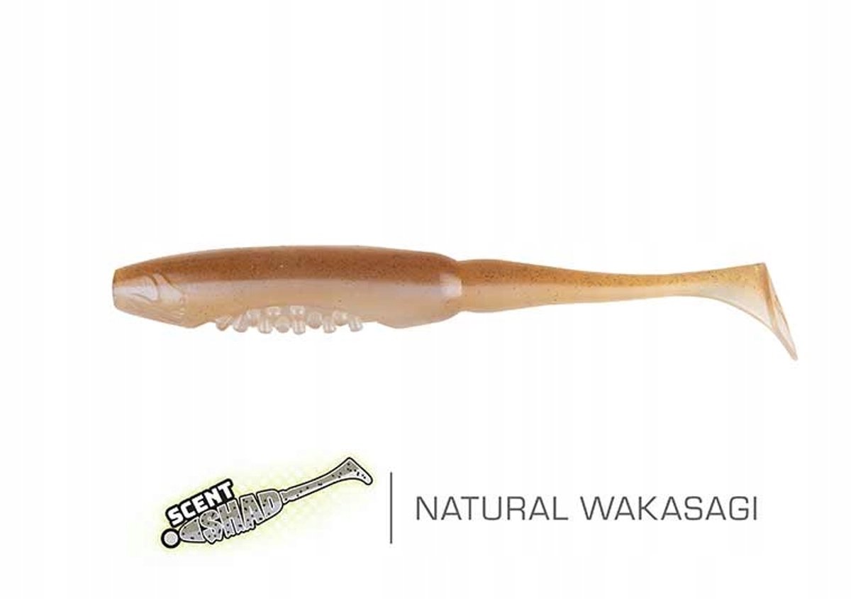 Fox Rage Scent Shad 11cm Natuurlijk Wakasagi - Snoekbaars Aas