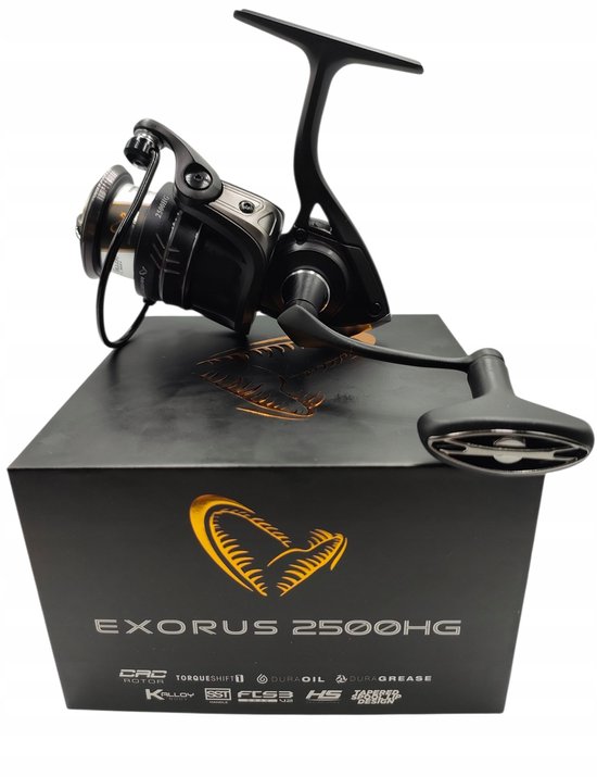 Savage Gear Exorus 2500HG Spinmolen - 6.2:1 versnelling van Savage Gear — afbeelding 2