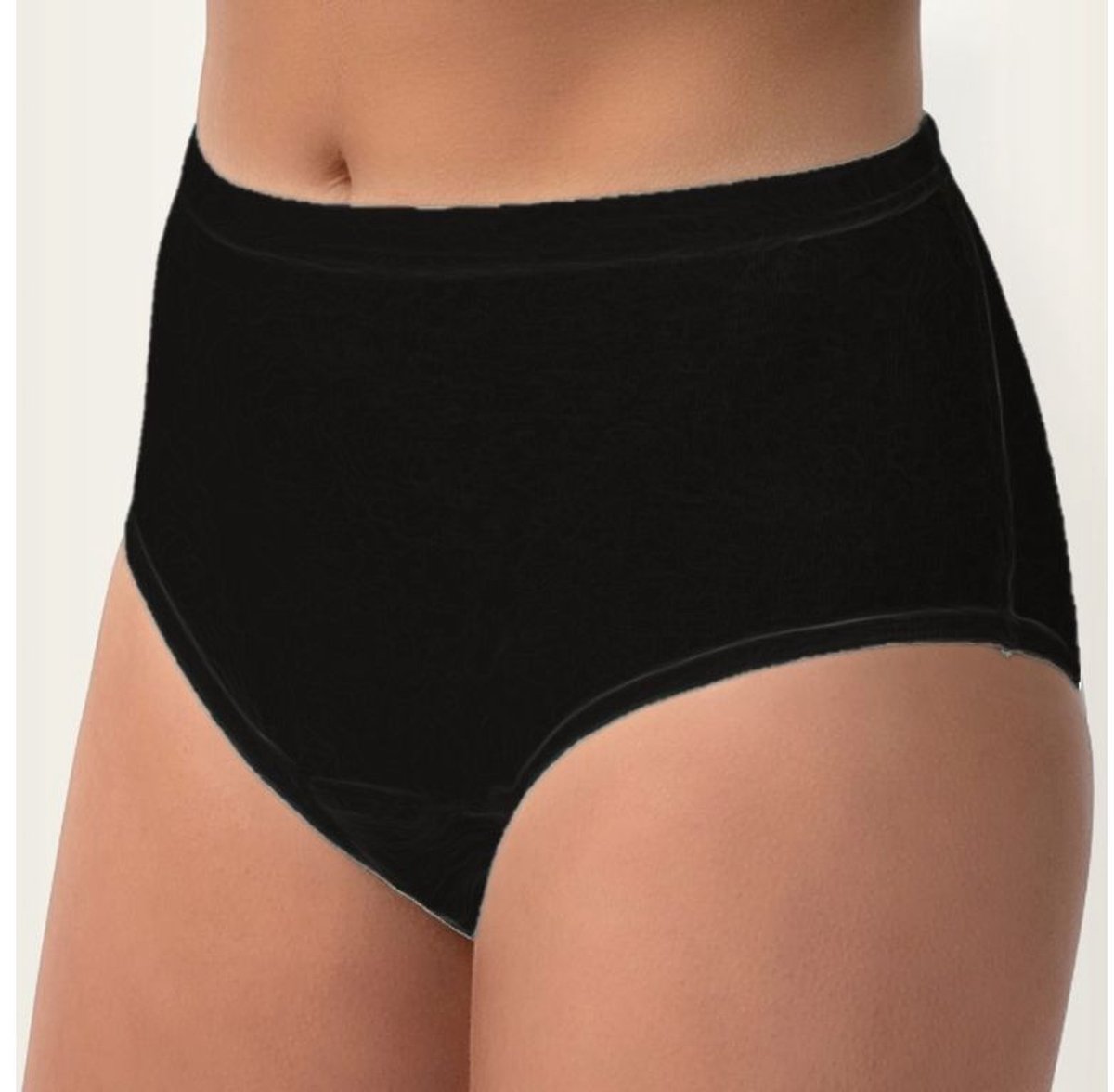 Briljant Care Incontinentie ondergoed dames zwart – M - 3 pack - Wasbaar Incontinentie Broekje – Katoen – Urineverlies
