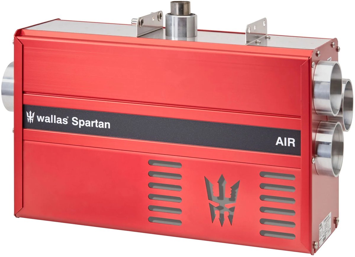 Wallas Spartan Air Diesel Kachel met Bluetooth en Wifi