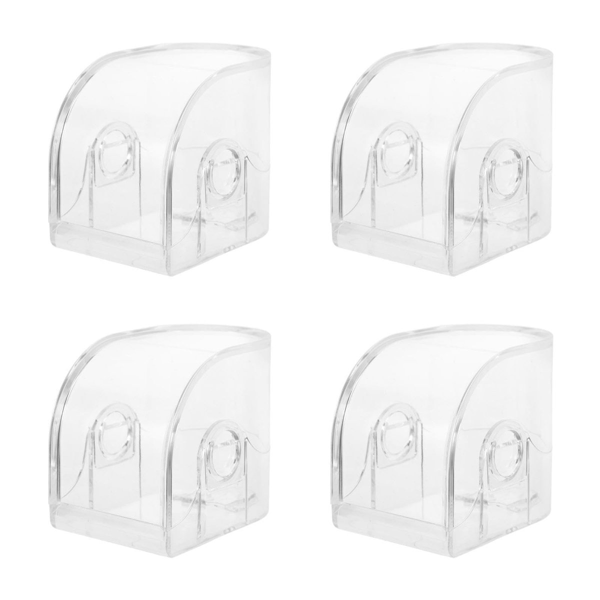 Dailygoods- Horlogedozen Transparant - Horloge Organizer - Horlogehouder - Horlogevitrine - Horlogebehuizing - Duurzaam Acryl - Horlogeopbergdoos