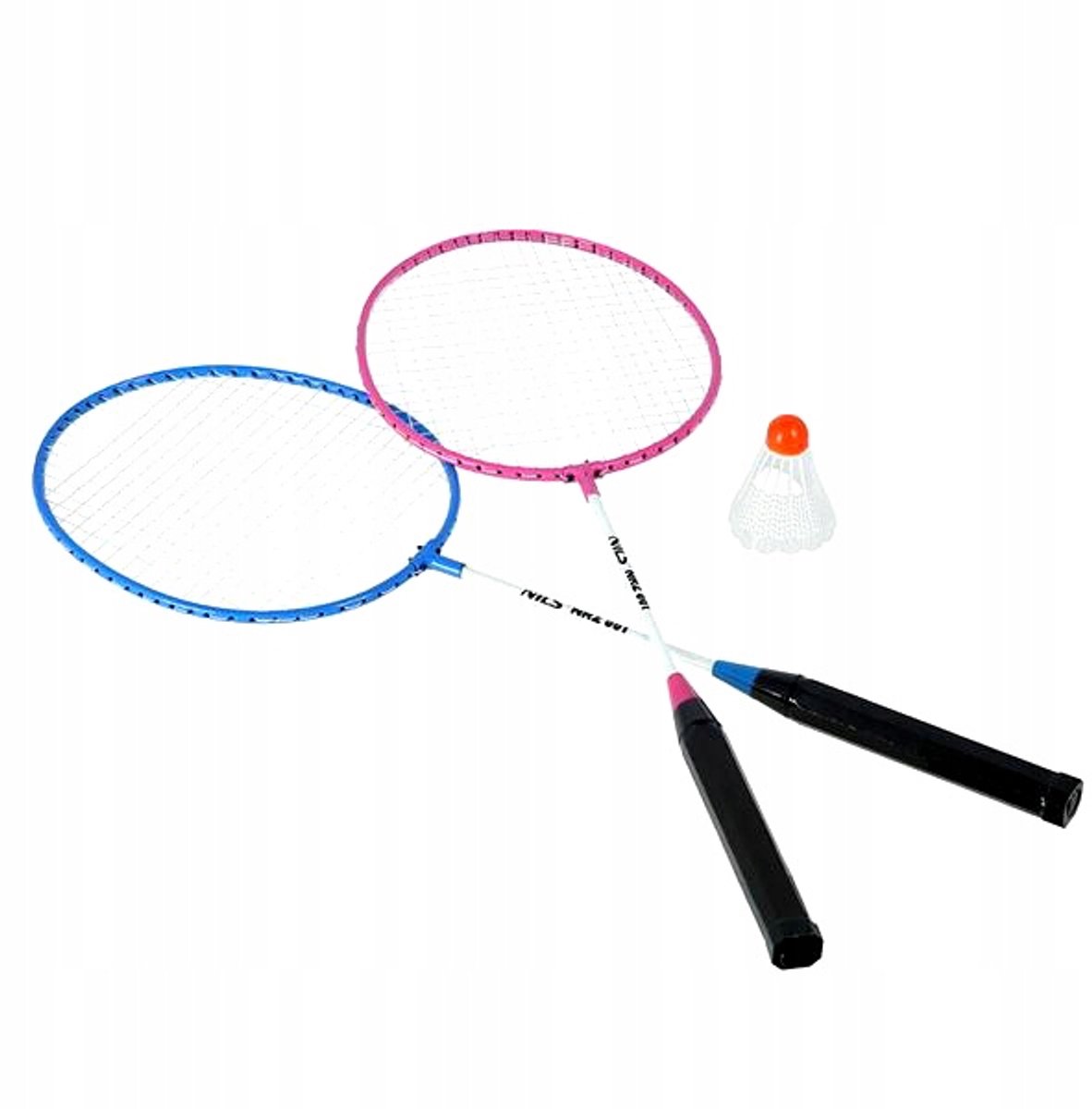 Nils Badmintonset: 4 Rackets, 8 Shuttles voor Plezier