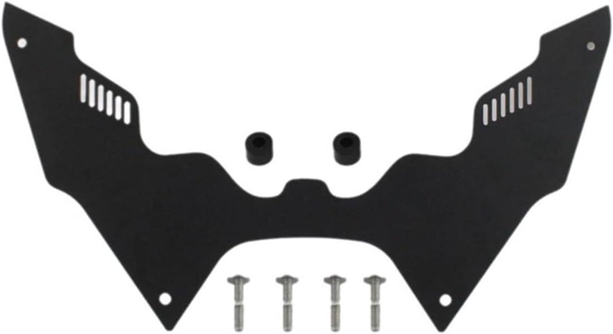 Voorvork Covers - Motorfiets Bescherming - Rijcomfort Verbeteren - Vermindert Turbulentie - Set van 2 - Zwart