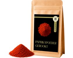 Paprikapoeder Gerookt Pimentón 100g – 100% Pure Smoked Paprika – BBQ Kruiden – Voor Marinades, Vlees, Groenten & Stoofgerechten – Ocin Vita
