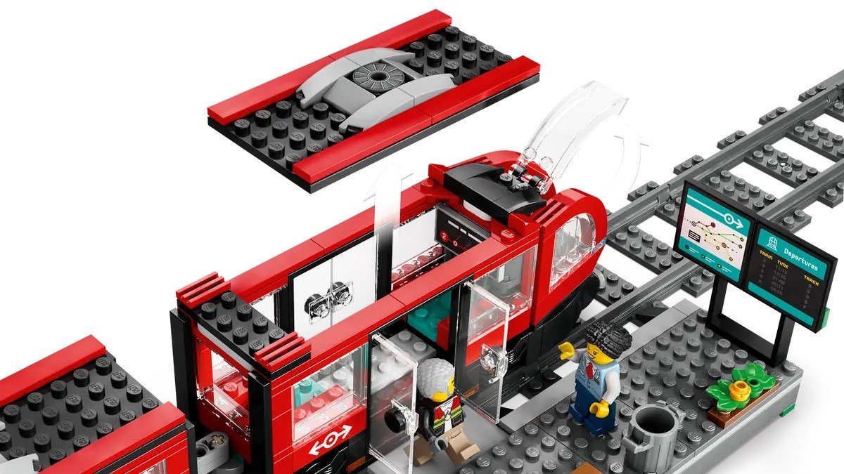 LEGO City Stadstram en station - 60423 — afbeelding 3