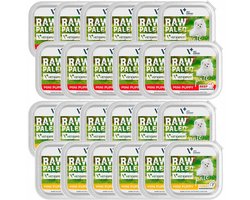 VetExpert Raw Paleo Serie - Smaakmix Pate Mini Puppy - 24x150g