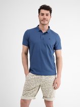 LERROS Poloshirt met COOL & DRY-functie in piquékwaliteit , Maat: L , Kleur: TRAVEL BLUE , 60% katoen, 40% polyester