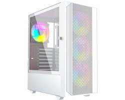 Gembird Fornax Serie - Midi-Tower Behuizing - USB 3.0 - Glass Paneel - RGB Verlichting