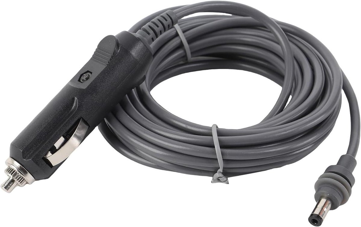 Voedingskabel - Netsnoer - Stroomvoorziening - IP68 Waterdicht - 3 meter - Zwart