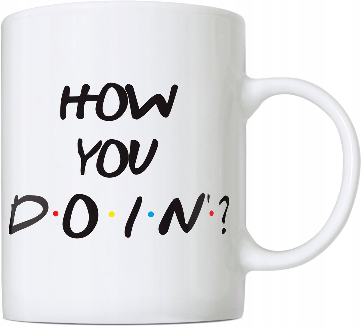Vrienden 'Hoe gaat het met je?' Mok - Cadeau Idee