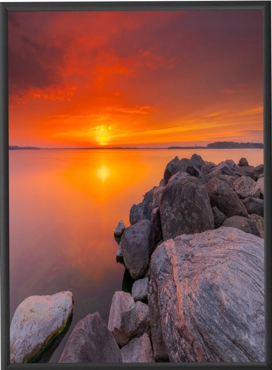 Aluminium Fotolijst 70x100 cm - 8 Kleuren Beschikbaar