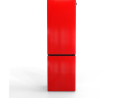 NUNKI LARGECOMBINF-FRED / Koel-vriescombinatie, D Klasse, 253l, Hod Rod Red, Gloss (FRONT only)