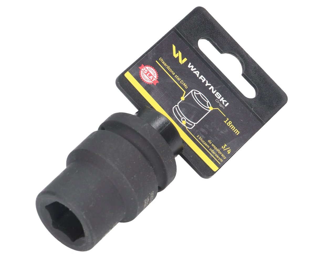 Waryński Slagmoersleutel 3/4" 18 mm Zeskant - Cr-Mo Staal
