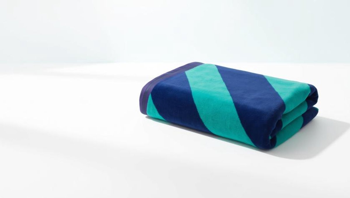 Maison Elara Grote strandhanddoek in luxe badstof - 100x180 cm - Extra zacht en absorberend