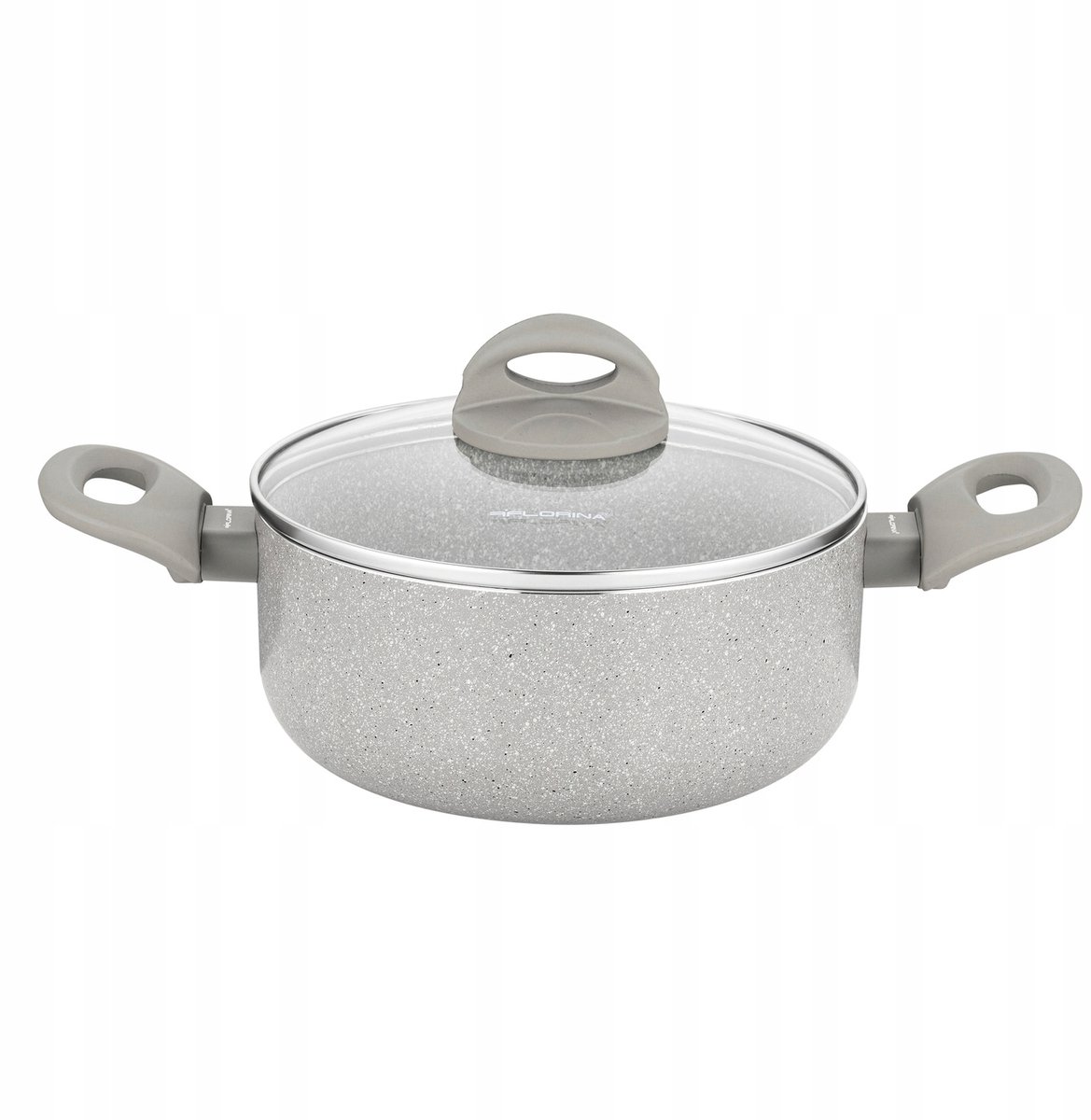 Florina Isla Aluminium Pan 20cm 2.4L Beige met Deksel