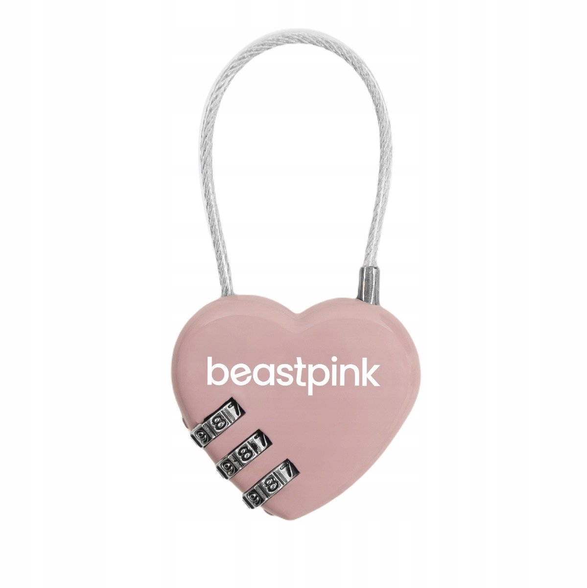 Roze Cijfer Kettingslot voor de Sportschool - Safe & Solid