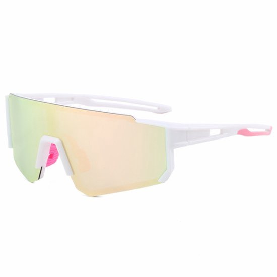Lunettes de soleil de sport polarisées pour femmes et hommes, lunettes de soleil avec protection UV pour les activités de plein air, adaptées au cyclisme, à la pêche, au baseball et à la course.
