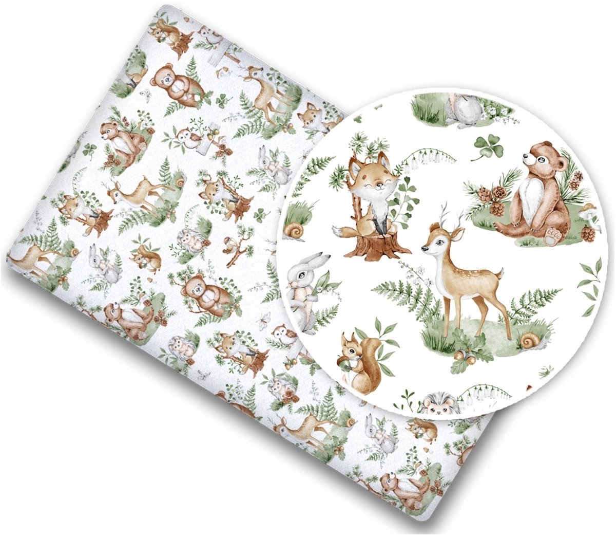 Babymam Hoeslaken wieg 90x40 cm - 100% Katoen met Elastiek