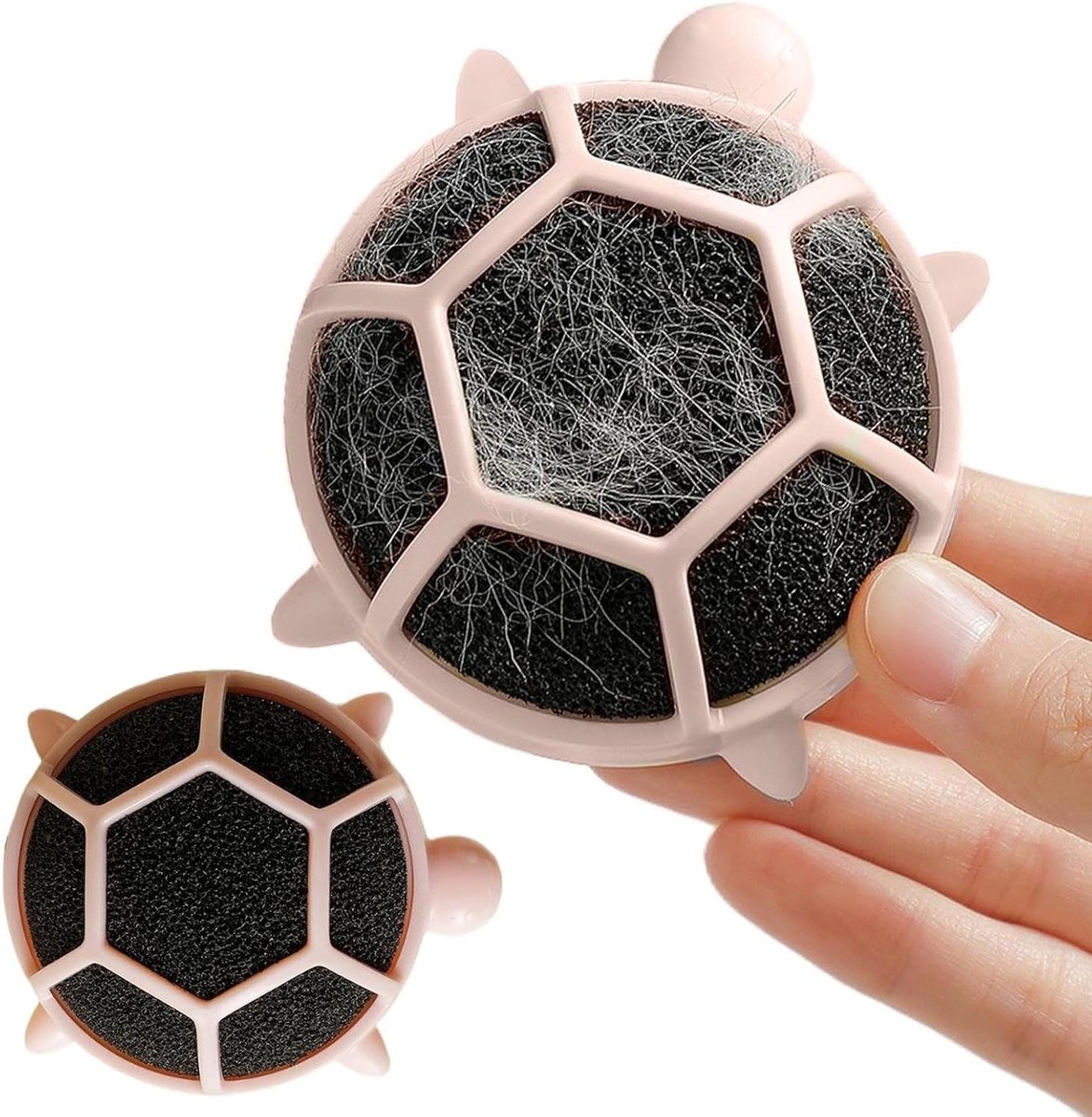 Haarverwijderaar Wasmachine - Pluisvanger - Dierenhaar Verwijderen - Herbruikbaar Ontwerp - 2 stuks - Roze