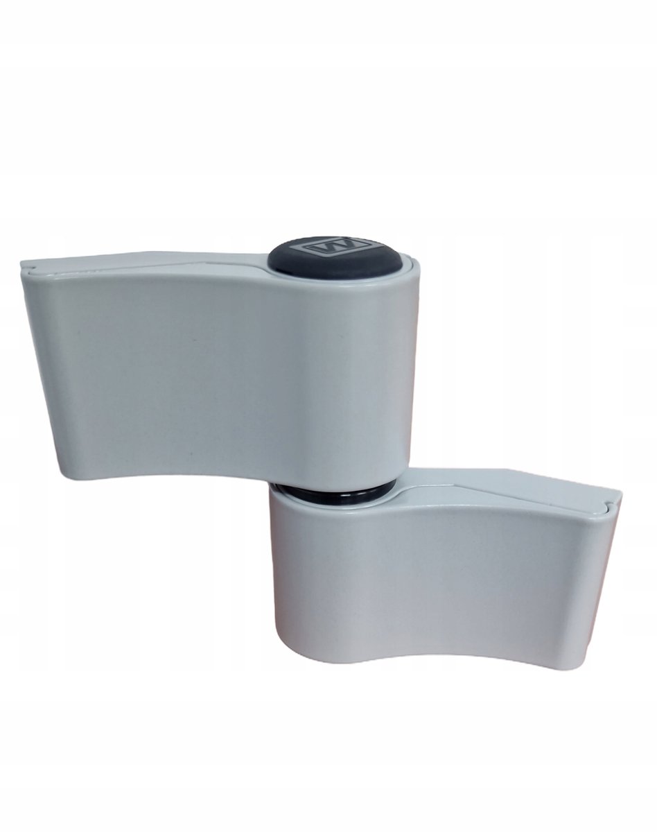 WALA WX Aluminium Deurscharnier 92mm Zilver 2-vleugelig