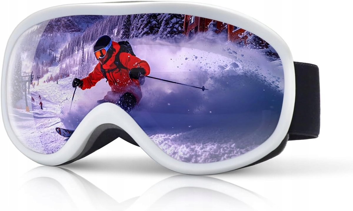 Sferische Skibril Anti-Fog Dubbele Lens UV-bescherming