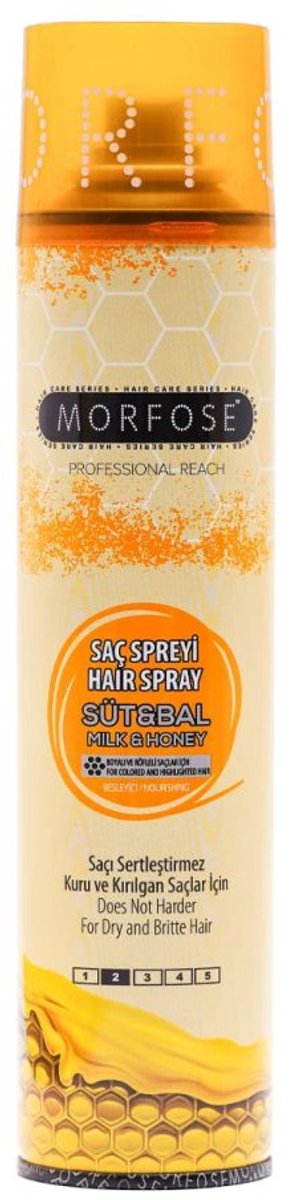 Morfose Hair Spray Milk&Honey 250ml