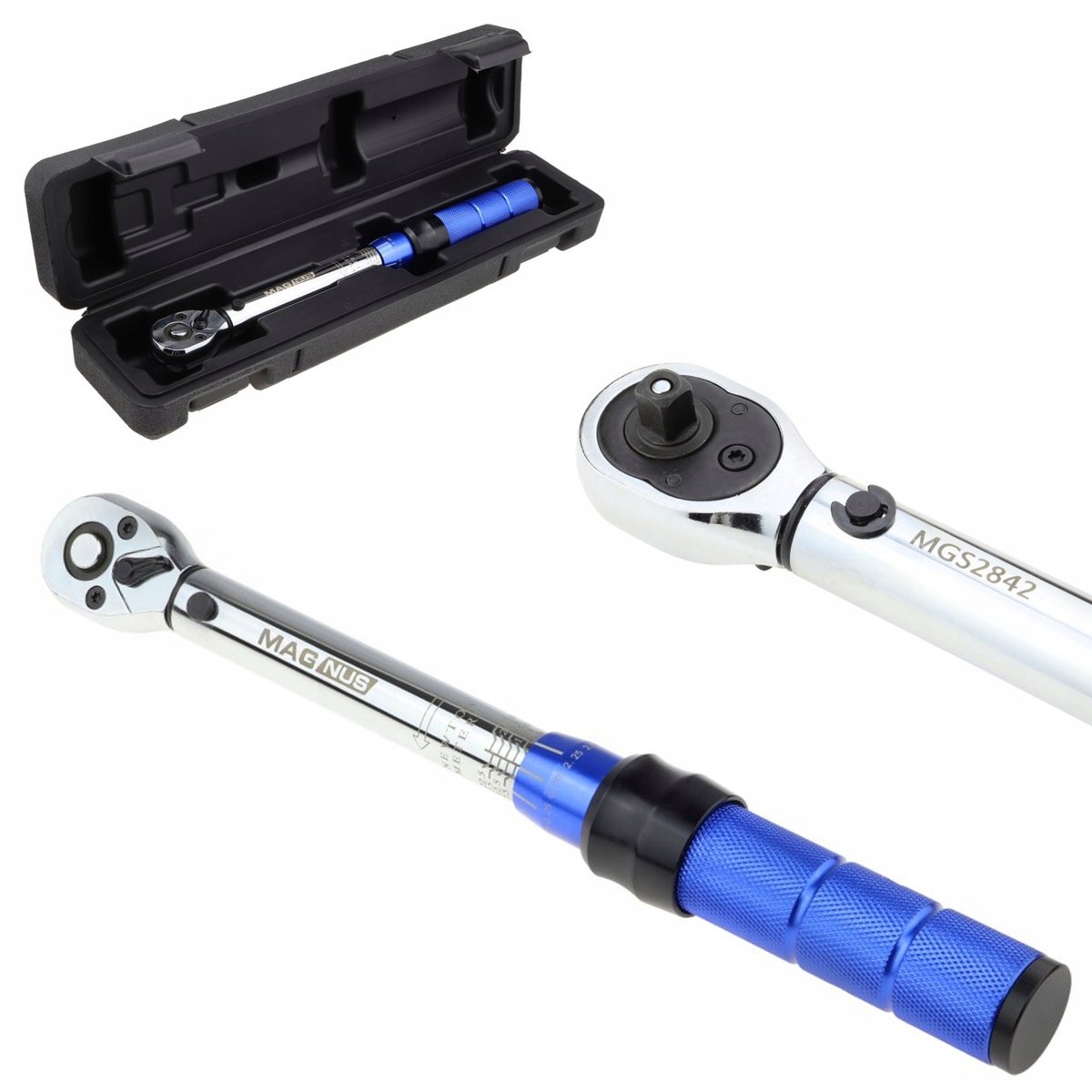 Momenten hendel 1/4" 5-25 Nm Dynamometer met Kalibratiecertificaat