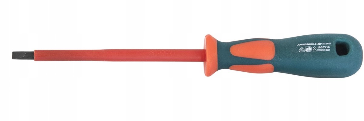 Jonnesway Platte Schroevendraaier Geïsoleerd 6,5 x 150 mm