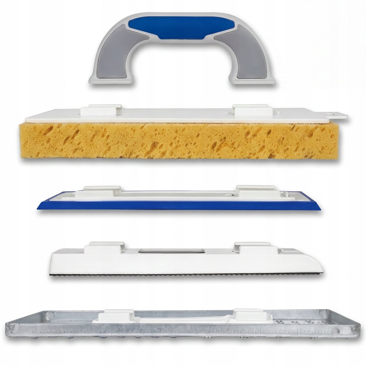 Kubala Click Line Wisselgereedschap Set: Spatel, Schraper, Rasp & Handvat