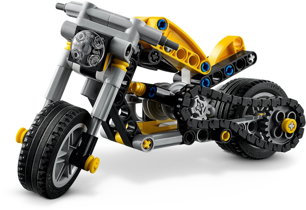 LEGO Technic - Gele Motor Speelgoed voor Kinderen vanaf 7 Jaar - 42225 — afbeelding 12