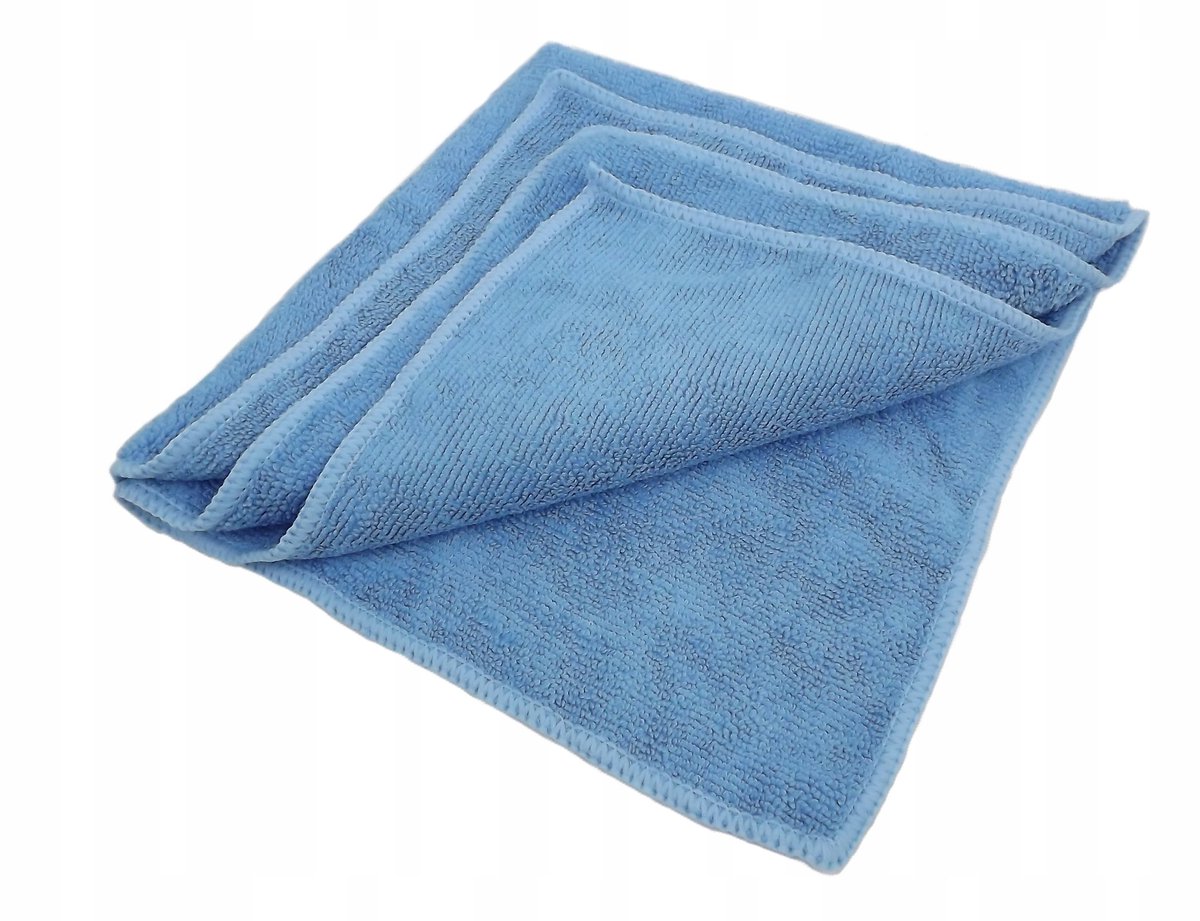 CleanPro Microvezeldoek 40x40cm Blauw - Professionele Kwaliteit