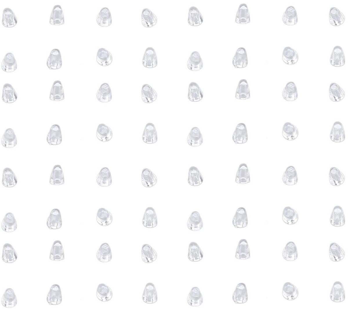 VLEMICO- Brilschroefdop Set van 300 Stuks - Randloze Dop - Siliconen Schroefdoppen - Vervangingsset - Eenvoudige Montage - Duurzaam Materiaal - Brilonderdelen