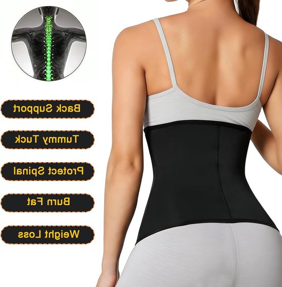 Ondersteunende Onderbust Corset voor Vrouwen, Shapewear voor Taille, Lichaamsvormer en Afslankband voor Effectieve Buikcontrole — afbeelding 4