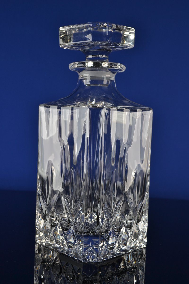 Luxe Kristallen Whisky Karaf Set – Set van 3