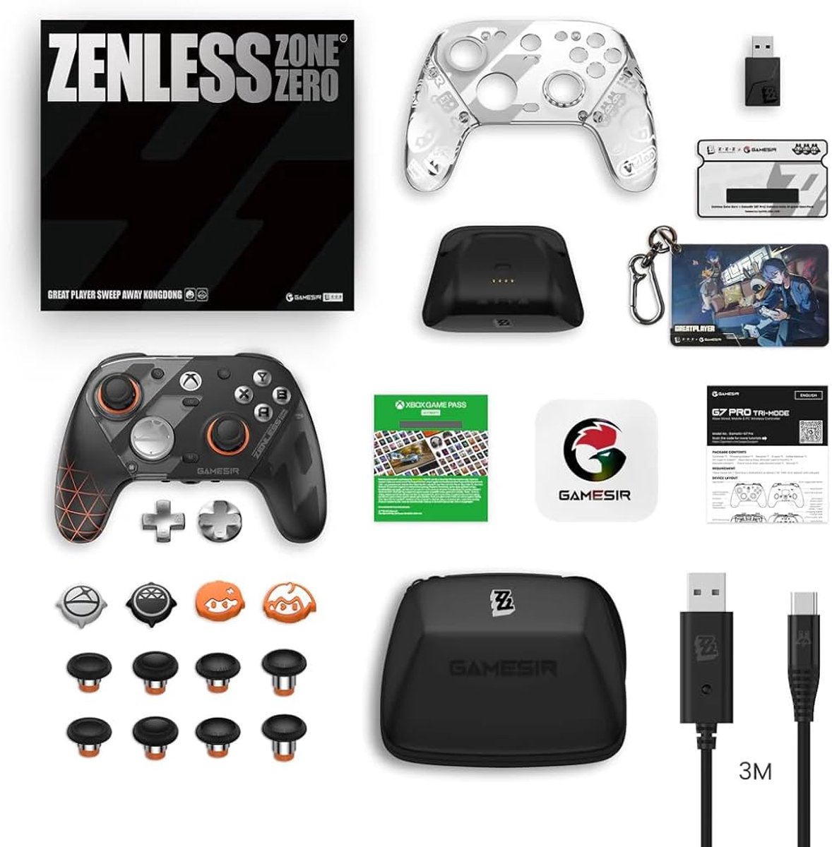 GameSir G7 Pro Zenless Zone Zero Edition Draadloze Controller voor Xbox Series X thumbnail 3