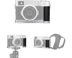 Metalen Handgreep voor Fujifilm X100V en X100F Camera, Arca Swiss Quick Release, Verbeterde L-Holder met Antislip Design en Comfortabele Grip