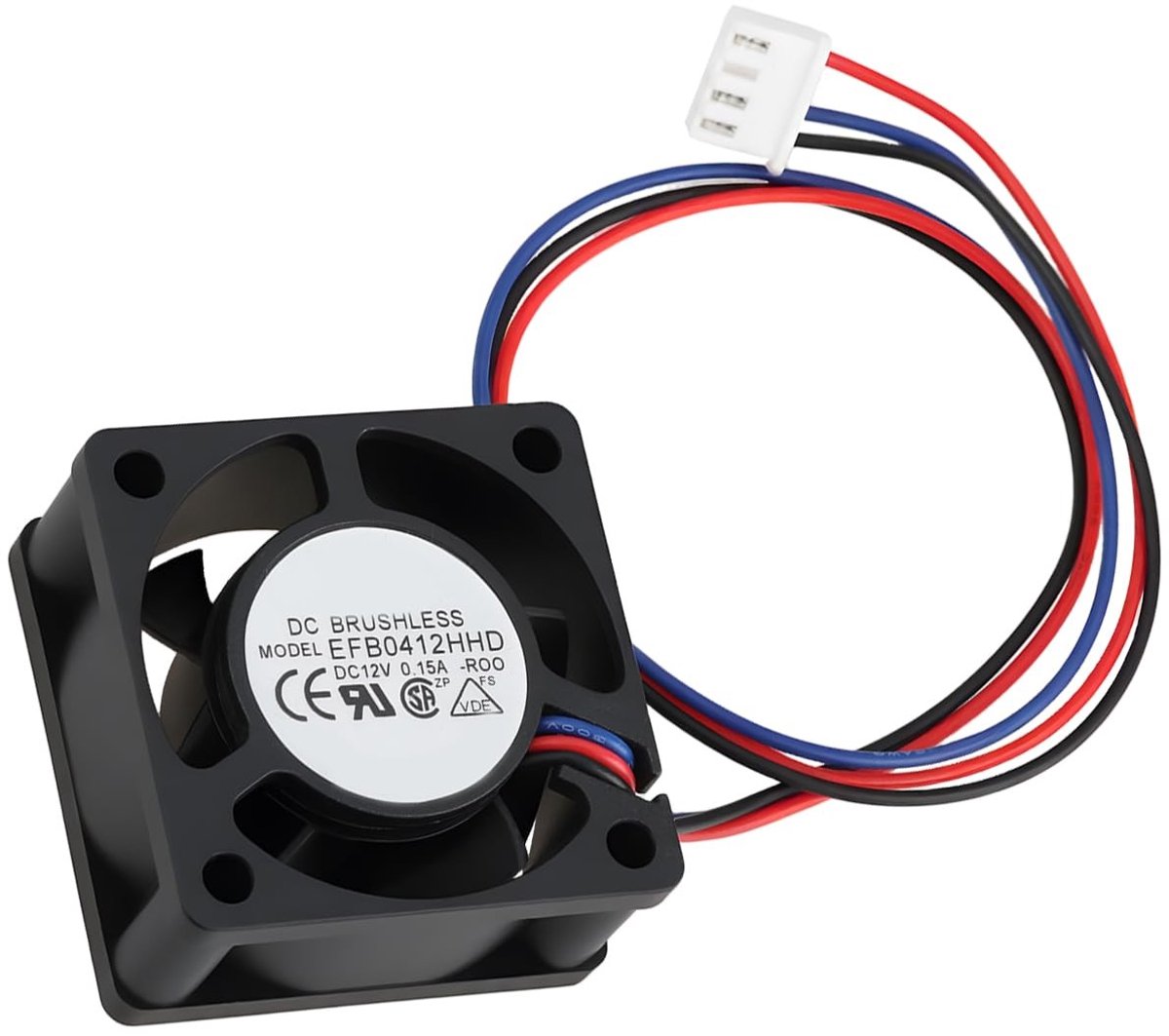 Jhubersproducts - Koelventilator - Betrouwbare Koeling - Compact formaat - 12V 0.15A - Koeling voor Elektronica - Geschikt voor diverse toepassingen -
