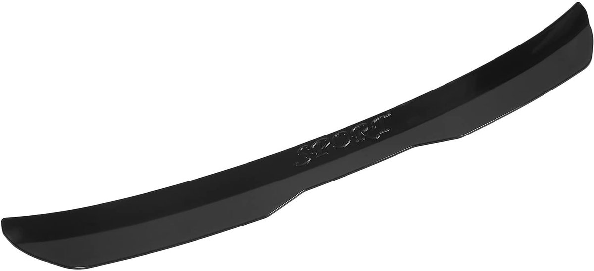 Jhubersproducts - Spoilervleugel Achteraan - Automodificatie Accessoires - Glanzend zwart - Universeel - Hatchback Vervanging - Voor Seat en A-Klasse